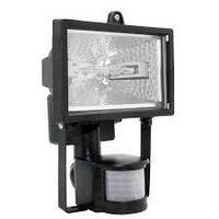 Прожектор галогенний ІО150Д, 150 Вт детектор, чорний, ІЕК