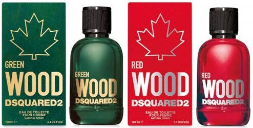 Новий дует ароматів Wood: Dsquared2 Red Wood і Dsquared2 Green Wood