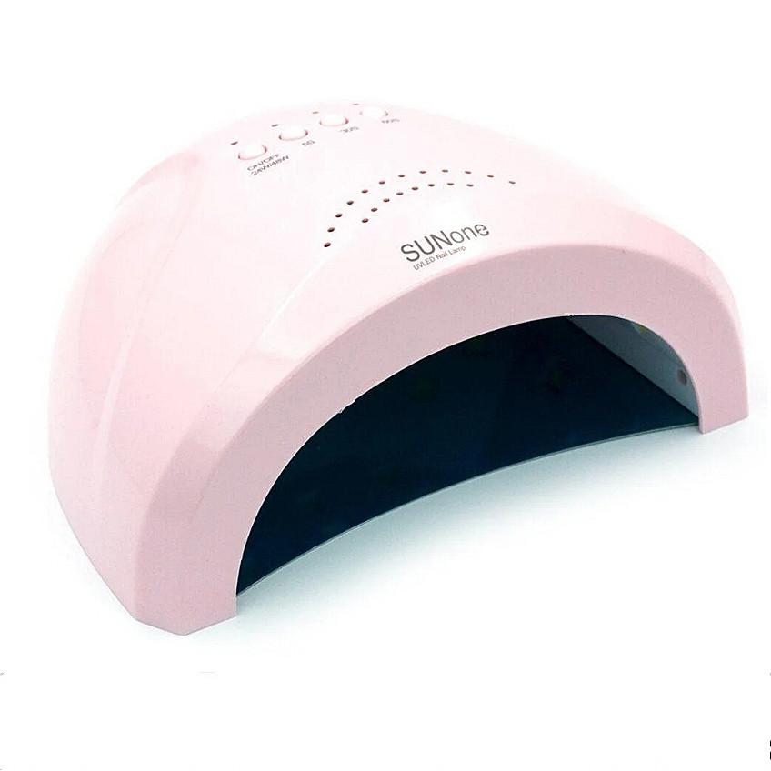 Лампа UV+LED Sun One 48 вт, рожева