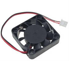 Вентилятор чорний пластиковий 40х40 (12V) GAV 380