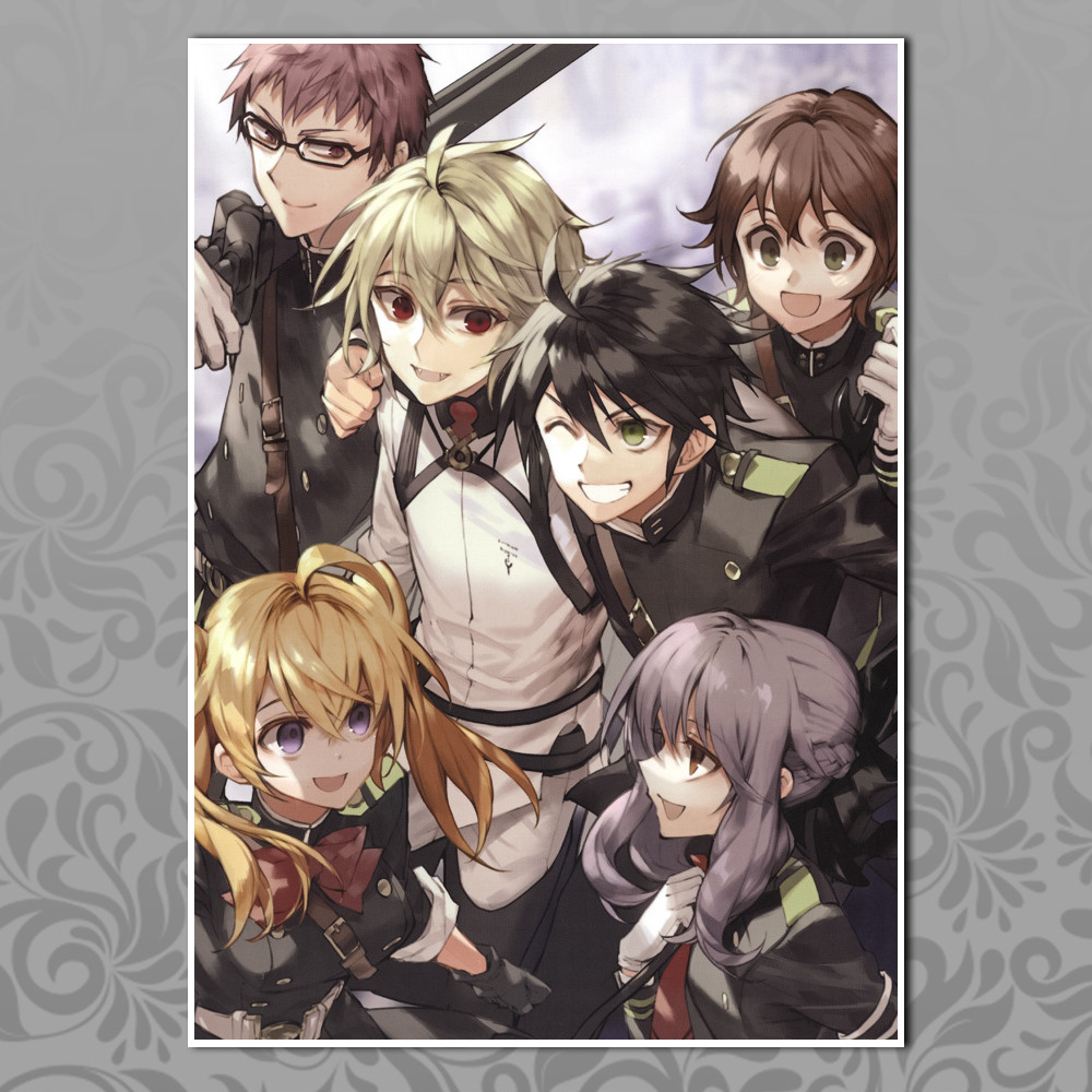 Плакат А3 Аніме Owari no Seraph 009