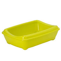 Moderna туалет для котів, з бортиком, 50х38х14 см Лимонний