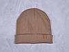 Демісезонна трикотажна шапка Grant пісочний MagBaby, фото 5
