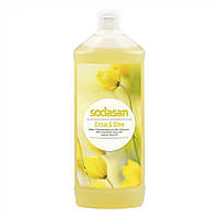 Мыло жидкое бактерицидное с цитрусовым и оливковым маслами Sodasan, 1л