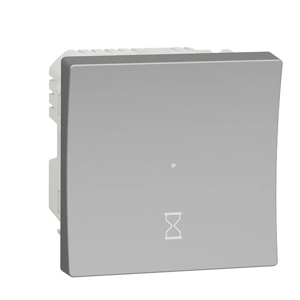 Таймер зворотного відліку алюміній Unica New Schneider Electric NU353530