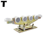 Каретка несуча хитна з регулюванням по висоті (кулькопідшипник покритий поліамідом)