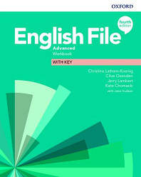 English File Fourth Edition Advanced Workbook with key