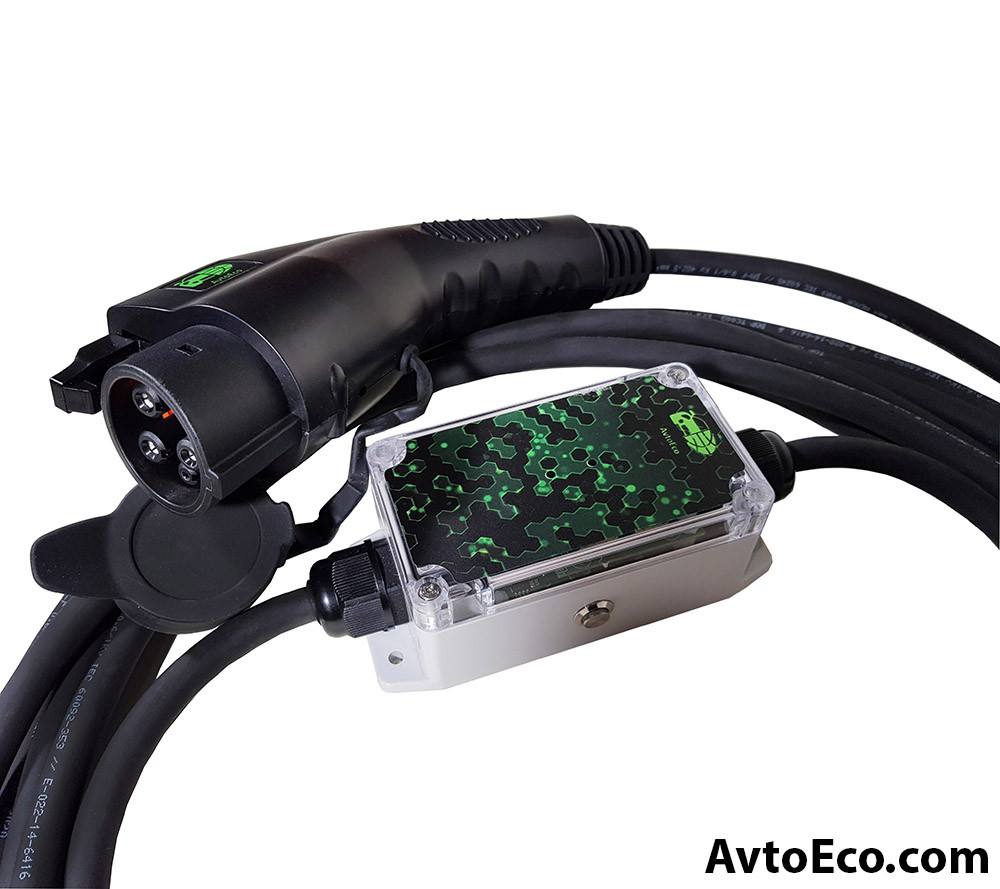 Зарядное устройство для электромобиля Smart Electric Drive AutoEco J1772-16A - фото 2 - id-p639911048