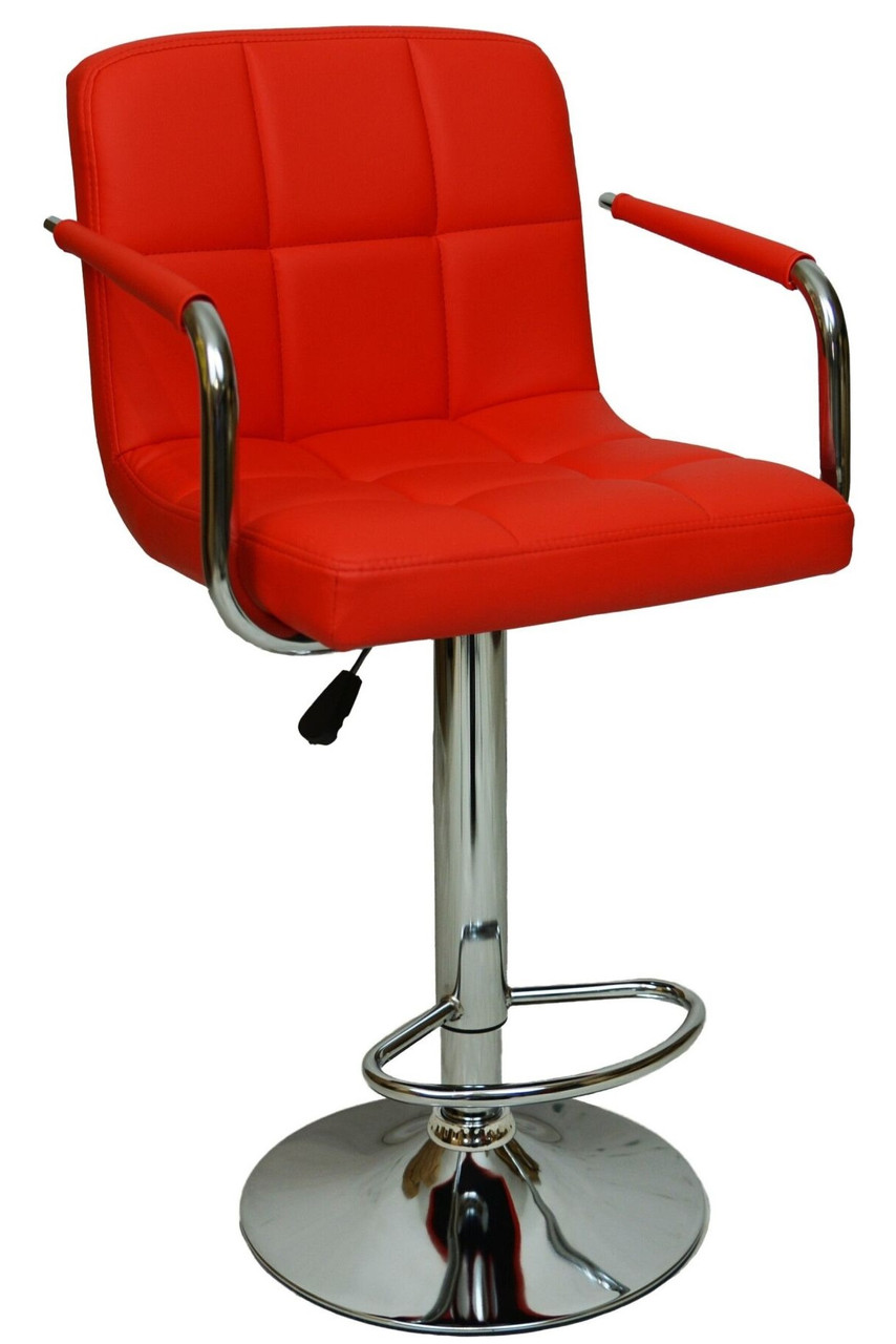 Барний стілець Hoker Bonro 628-1. Колір червоний.