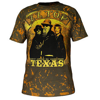 Футболка ZZ TOP Texas full print, фото 2
