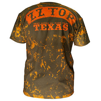 Футболка ZZ TOP Texas full print, фото 3