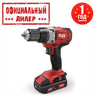 Аккумуляторный шуруповерт FLEX DD2G10.8-LD (10.8 В, 2.5 А/ч, двухскоростной) YLP