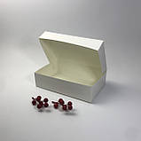 Коробка для еклерів, 230*150*60 мм, без вікна, біла, фото 2