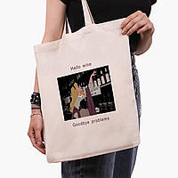 Эко сумка Спящая красавица в винном погребе Дисней (Disney) (9227-1432) бежевая классическая