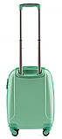 Валіза пластикова WINGS 310 мікро салатова ручки в колір, фото 3