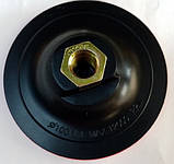 Платформа адаптер пластикова d100 під шліфувальні круги М14 товщина 3 мм, фото 2