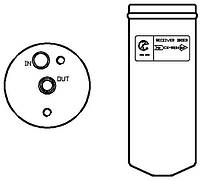 Осушитель кондиционера HONDA CIVIC, CRX, INTEGRA, CK8104 Cool King, 80351ST7A11, 80350SR3K06, 80350SR3K06N