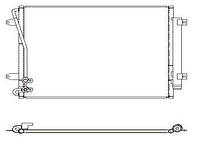 Радиатор кондиционера VW CC, PASSAT, CD440641 Koyorad, 561820411, 8FC351319434, DCN32011, 814016, 94832, 35613
