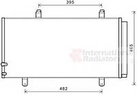 Радиатор кондиционера TOYOTA, LEXUS, CD010392 Koyorad, 8846033100, DCN51004, 940194