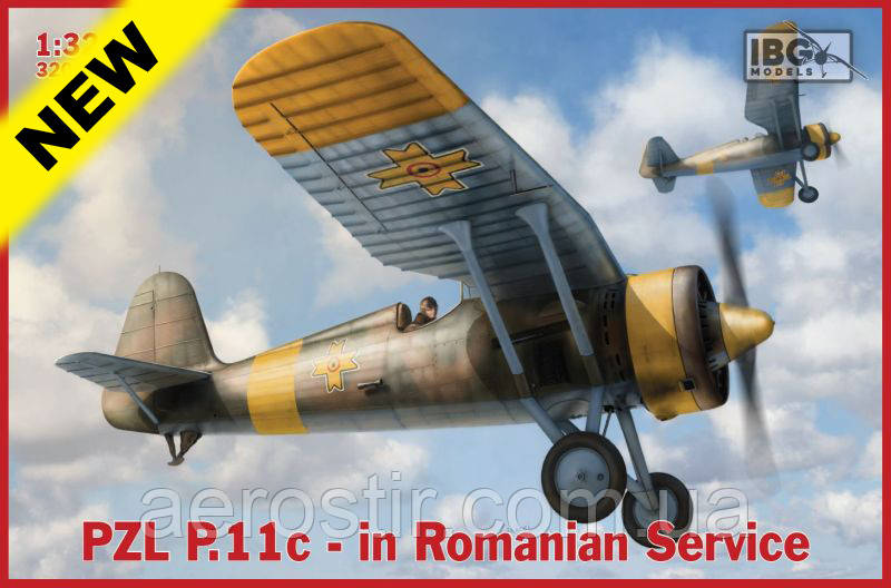 PZL P.11c 1/32 IBG 32002, фото 1