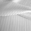 Постільна білизна для готелів - Lotus сатин страйп 1*1 біле полуторна оптом, фото 2