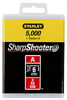 Скобы 6 мм (1000 шт.) Stanley 1-TRA204T