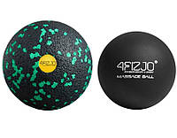 Масажные мячики 4FIZJO (Lacrosse Ball 6.25 и Ball 08 см) для самомассажа (4FJ1196-1233)