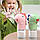 Дитячий автоматичний дозатор мила Baseus Minidinos Hand Washing Machine Pink, фото 4