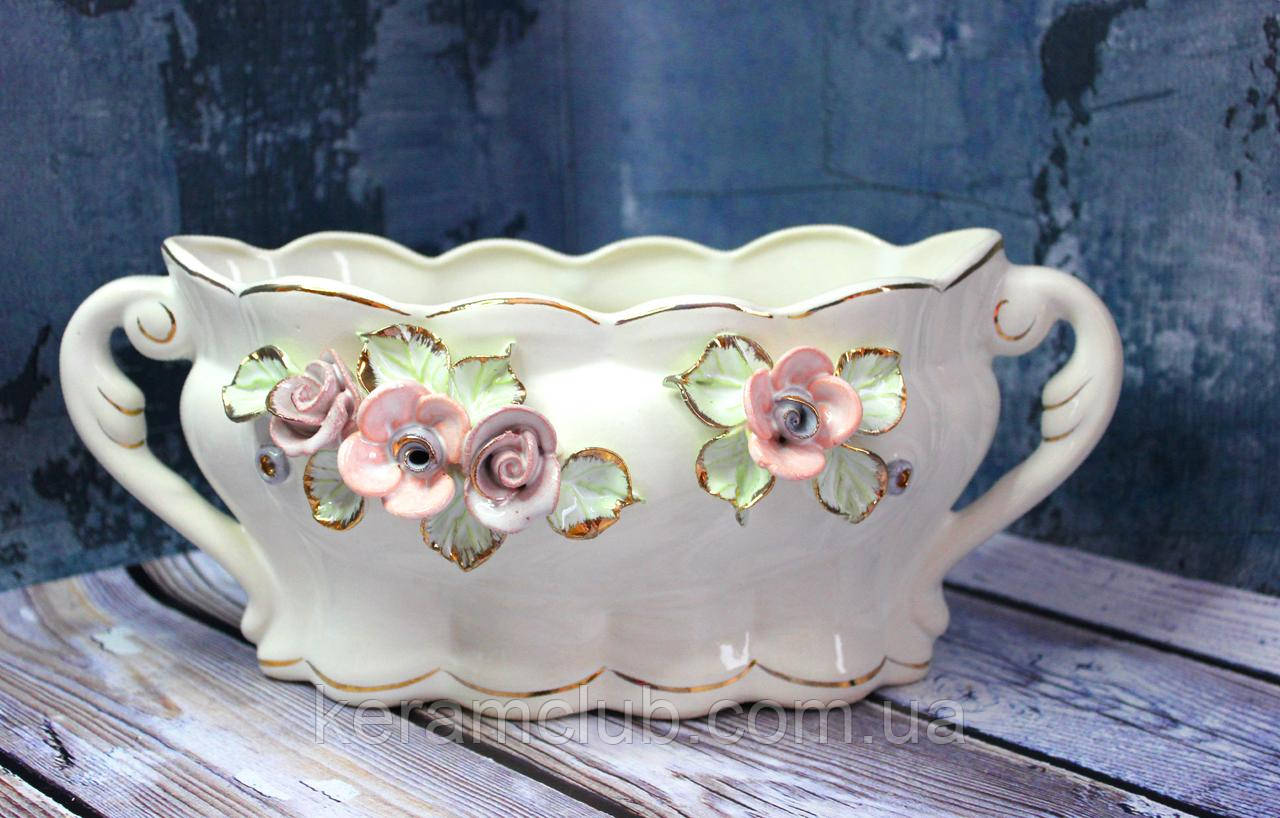 Цукерниця Ладья Керамклуб new h 12 см