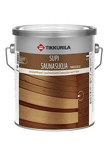 Просочення для вагонки Tikkurila SUPI SAUNASUOJA 2,7 л для лазні та сауни