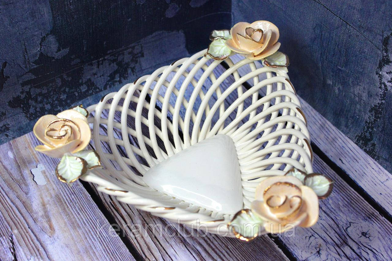 Цукерниця Керамклуб Бермуд h 10 см