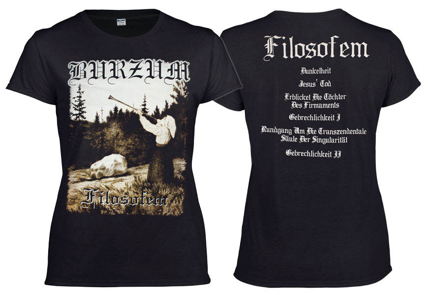 Футболка жіноча BURZUM Filosofem