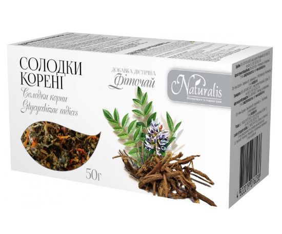 Солодки корінь органічний, 50 г, фото 1