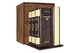 Книга шкіряна Черчілль У. Друга світова війна (у 3-х томах)