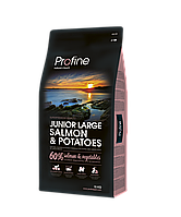 Profine Junior Large Salmon and Potatoes сухий корм для собак юніорів із лососем і картоплею 15КГ