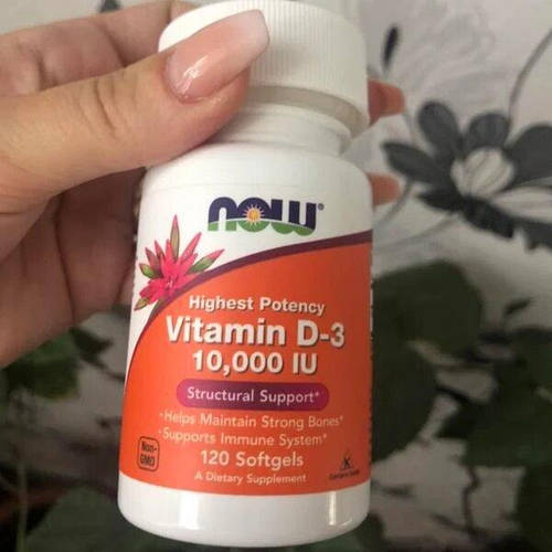 Купить Витамин Д3 NOW Vitamin D-3 10,000 IU 120 гел капс, цена 391.07 ...