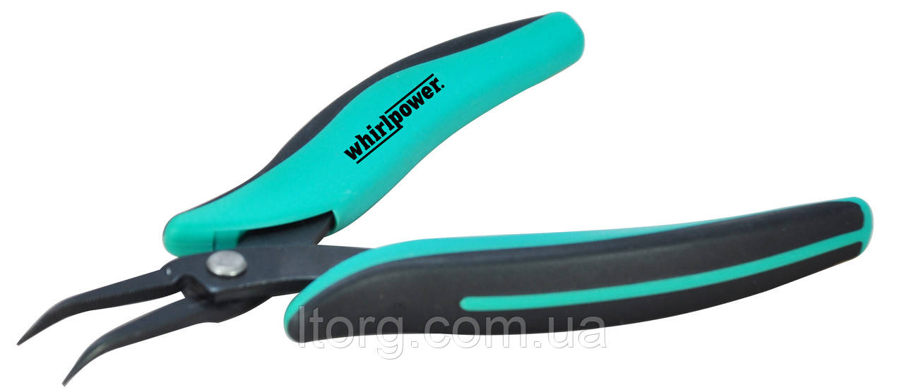 Whirlpower Тонкогубці міні загнуті 150мм