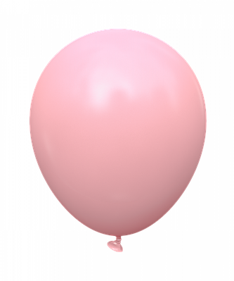 Kalisan 12" Рожевий блідий (baby pink). Шары воздушные латексные пастель без рисунка Мін.замовлення 10 шт