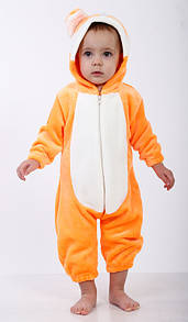 Ясельний комбінезон махровий Лисеня велсофт