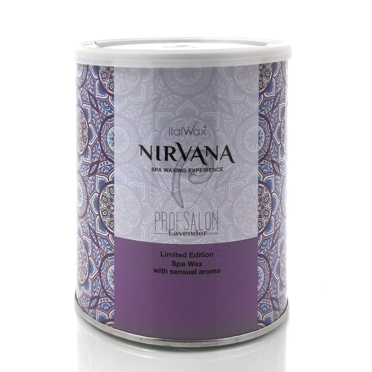 Теплий віск в банці Italwax NIRVANA Лаванда (Lavender), 800 мл