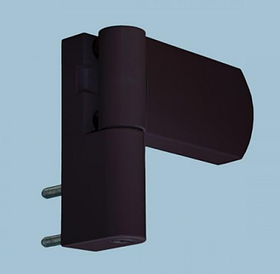 Петля дверна ASTEX АТ25 до 110 кг колір коричневий RAL 8019