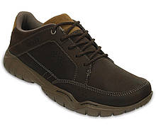 Туфли мужские деми Кроксы Свифтвотер Хайкер оригинал / Crocs Men Swiftwater Hiker Shoe (203392), Коричневые 41