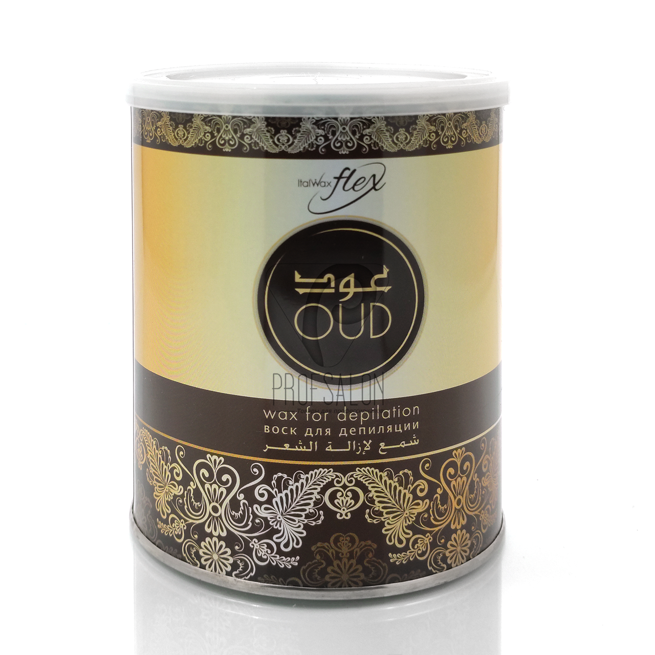 Теплий віск в банці Italwax FLEX - Уд (OUD), 800 мл, фото 1