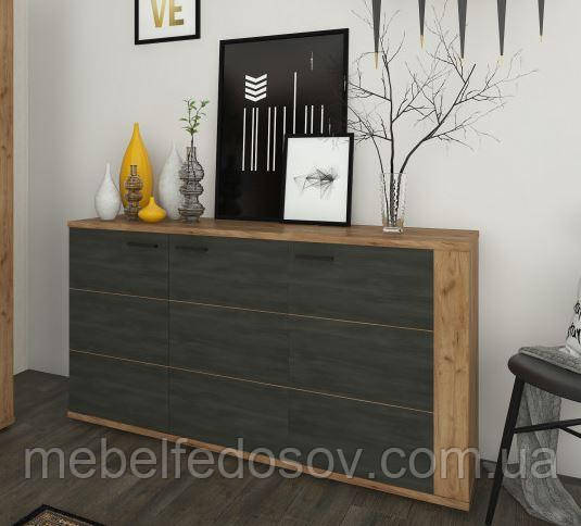Комод 3Д Адель (Сокме) 1380х400х760мм, фото 1
