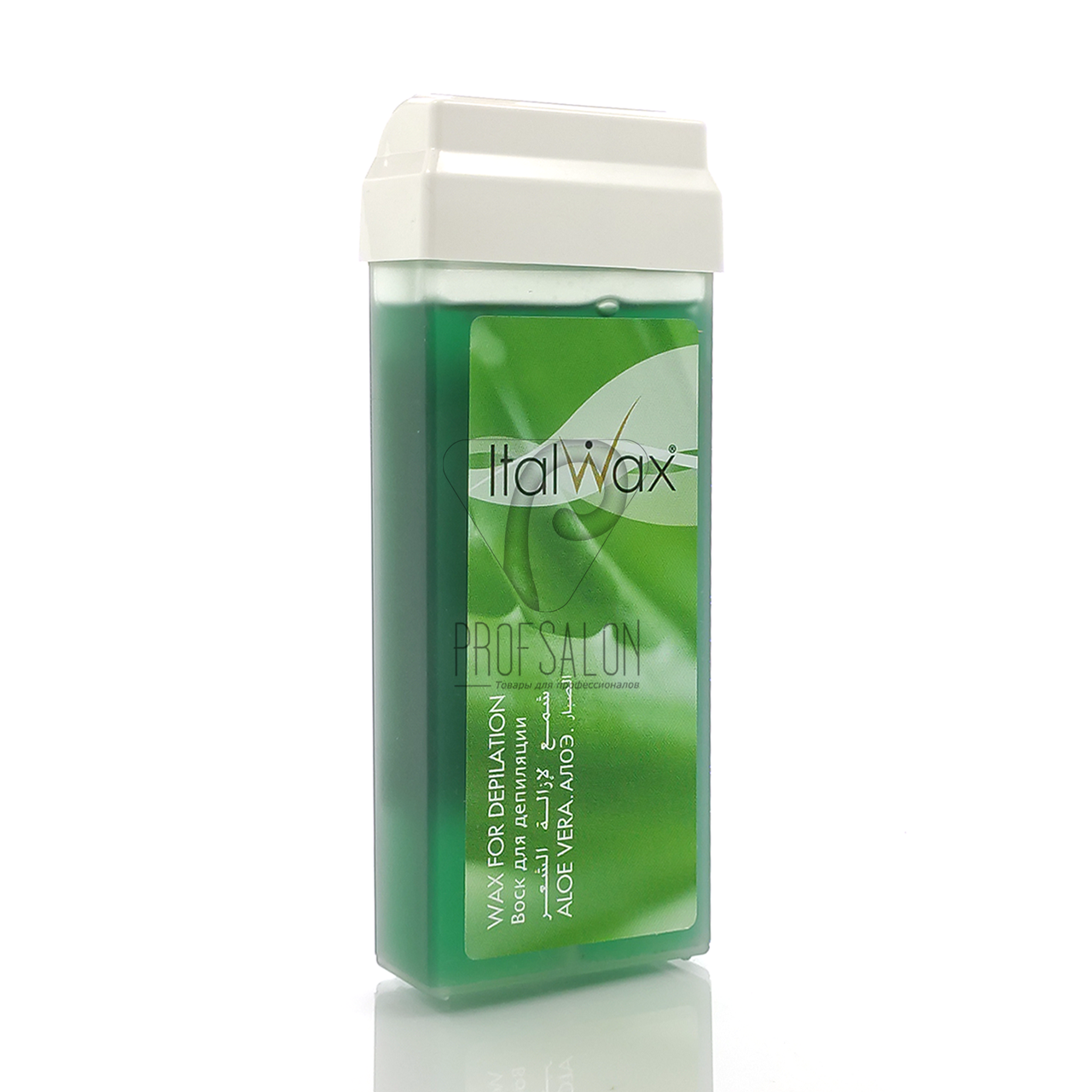 Віск у касеті з роликом ItalWax Алоє (Aloe Vera) 100 мл