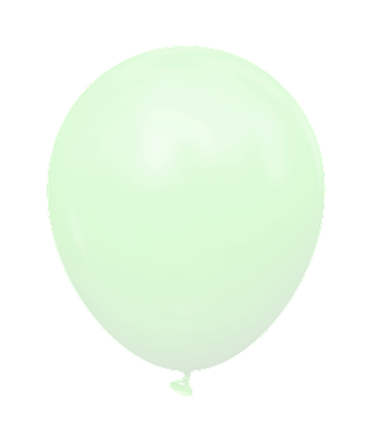 KL 5 STD Зеленый макарун  GREEN macaron). Кулі повітряні латексні без малюнка