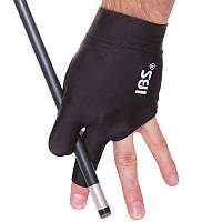 Рукавичка для більярду "IBS" в чорному кольорі