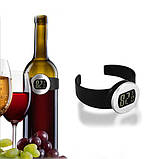 Цифровий РК-термометр для пляшки вина, фото 7