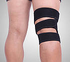Бандаж на коліно Aolikes 7616 для підтримки колінного суглоба еластичний регульований, фото 8