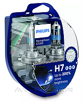 Автолампы Philips RacingVision GT200 H7 12В 55 Вт (12972RGTS2) в упаковке 2шт